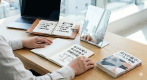 自己分析と仕組み化を考える農業経営者 性格と向き不向きから続ける働き方を設計する机上の風景